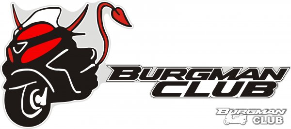 Наклейка Burgman-club !