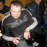 20 октября 2009 года - обмываем ДР (штепселя) Евгения Ивановича.