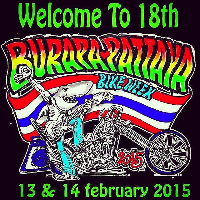 Burapa Pattaya Bike Week (Мото-фестиваль Бурапа) 2015 в Паттайе